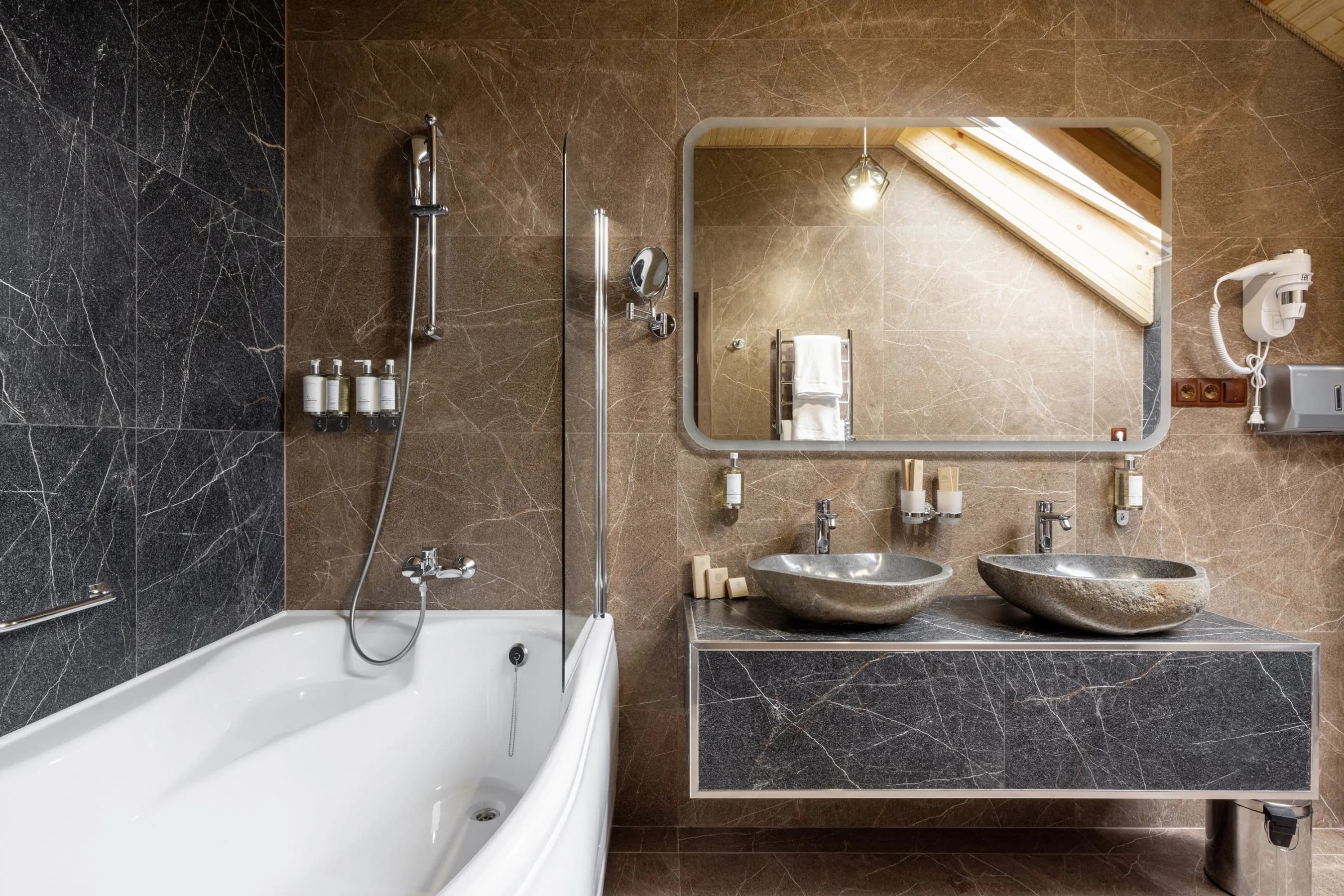 Отель Шале Stellar Hotels ванная